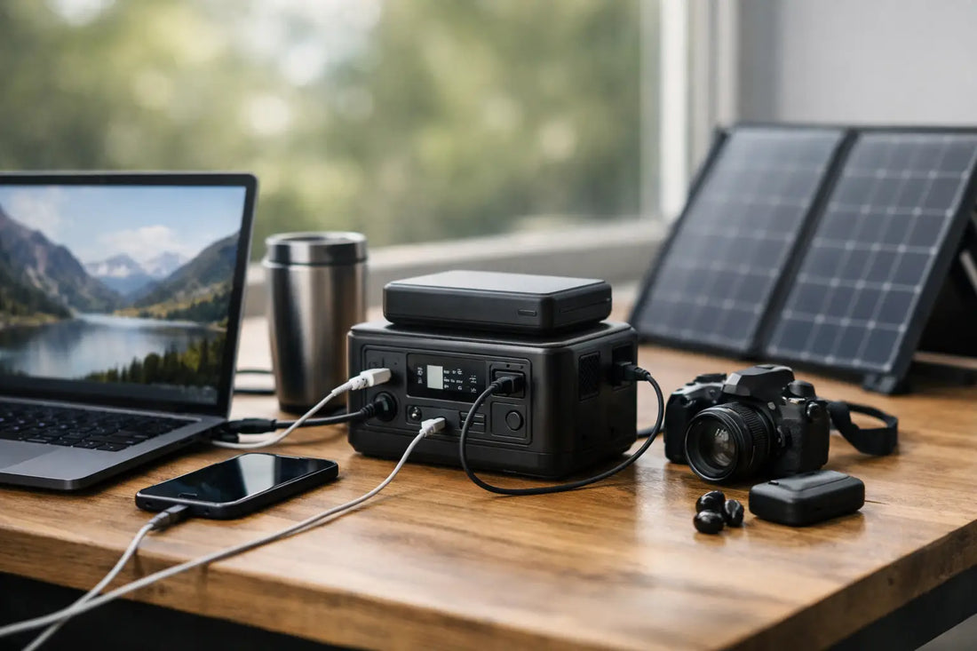 Remote Work Battery Setup Example That Works