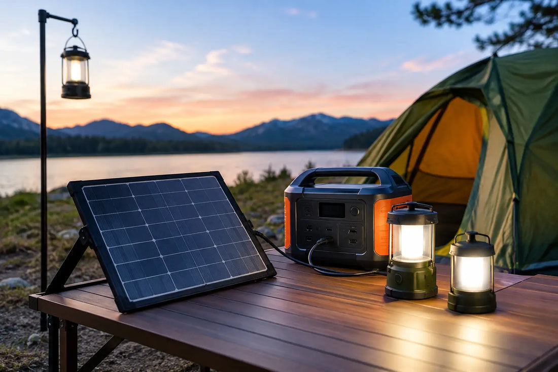 How to Power Campsite Lights Without a Generator