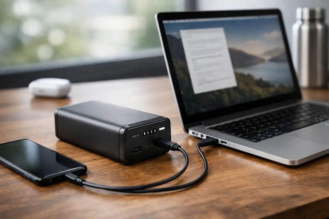 Portable Power for Laptop Working That Lasts