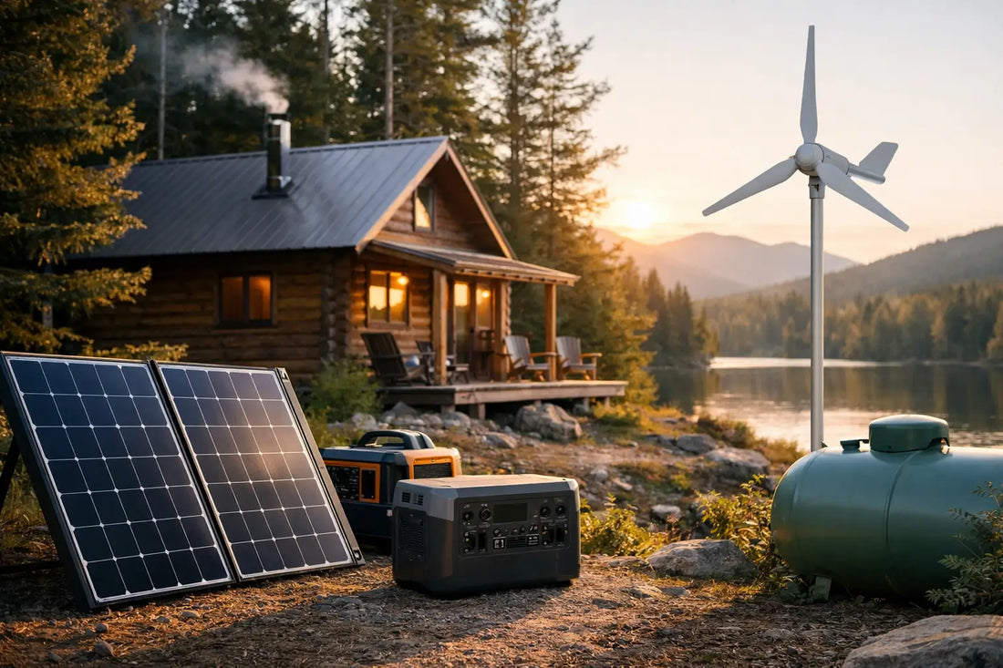 Off Grid Power for a Weekend Cabin That Works
