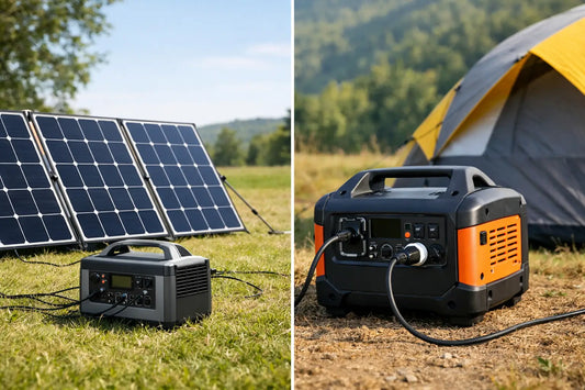 Solar Panel Kit vs Portable Generator