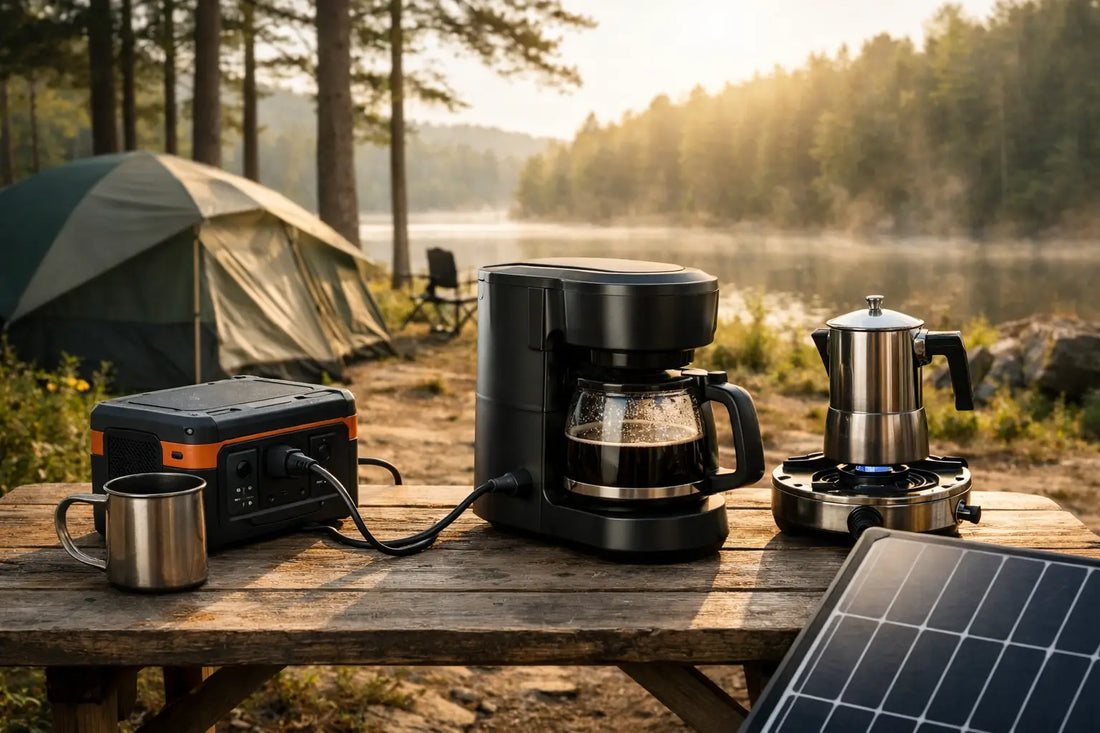 How to Power a Coffee Machine Camping