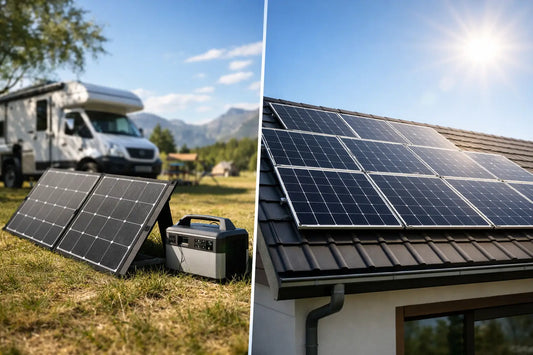 Portable Solar Kit vs Fixed Solar Compared