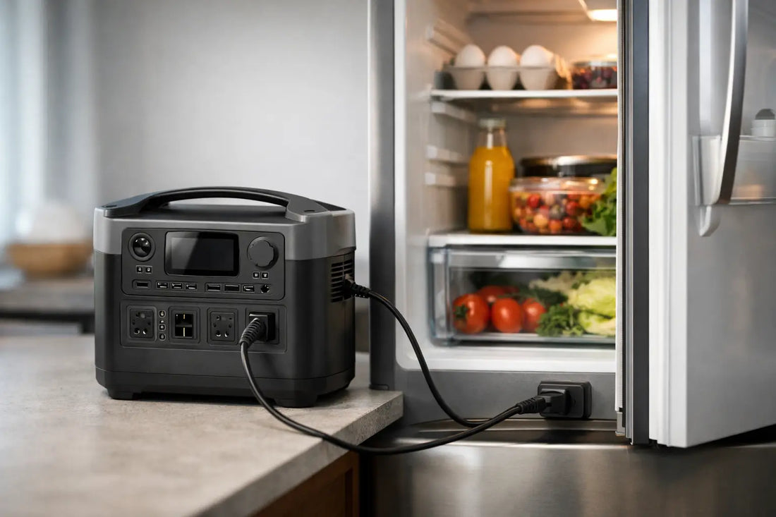 What Size Power Station for Fridge?