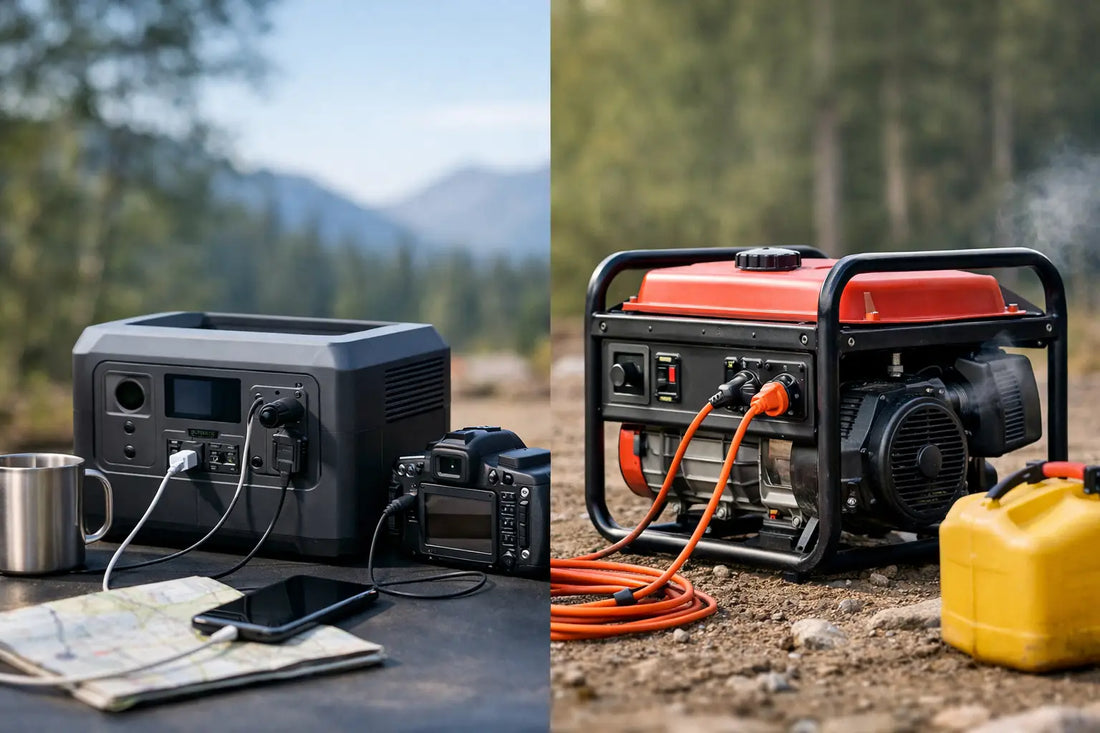 Portable Power Station Versus Generator