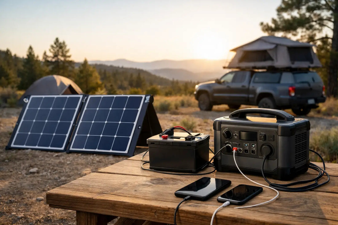 Off Grid Solar Charging Setup That Works