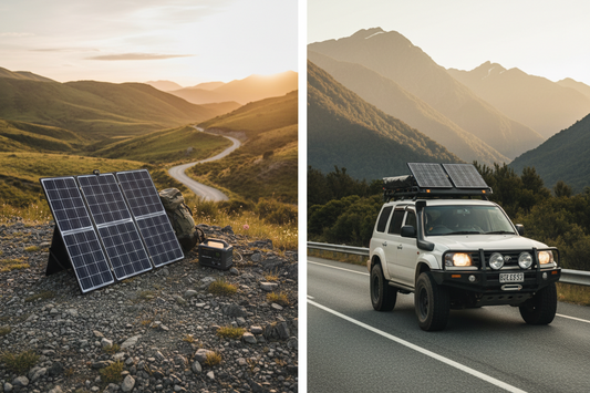 Foldable Solar Panels vs Roof Mounts: What Works Best on NZ Roads