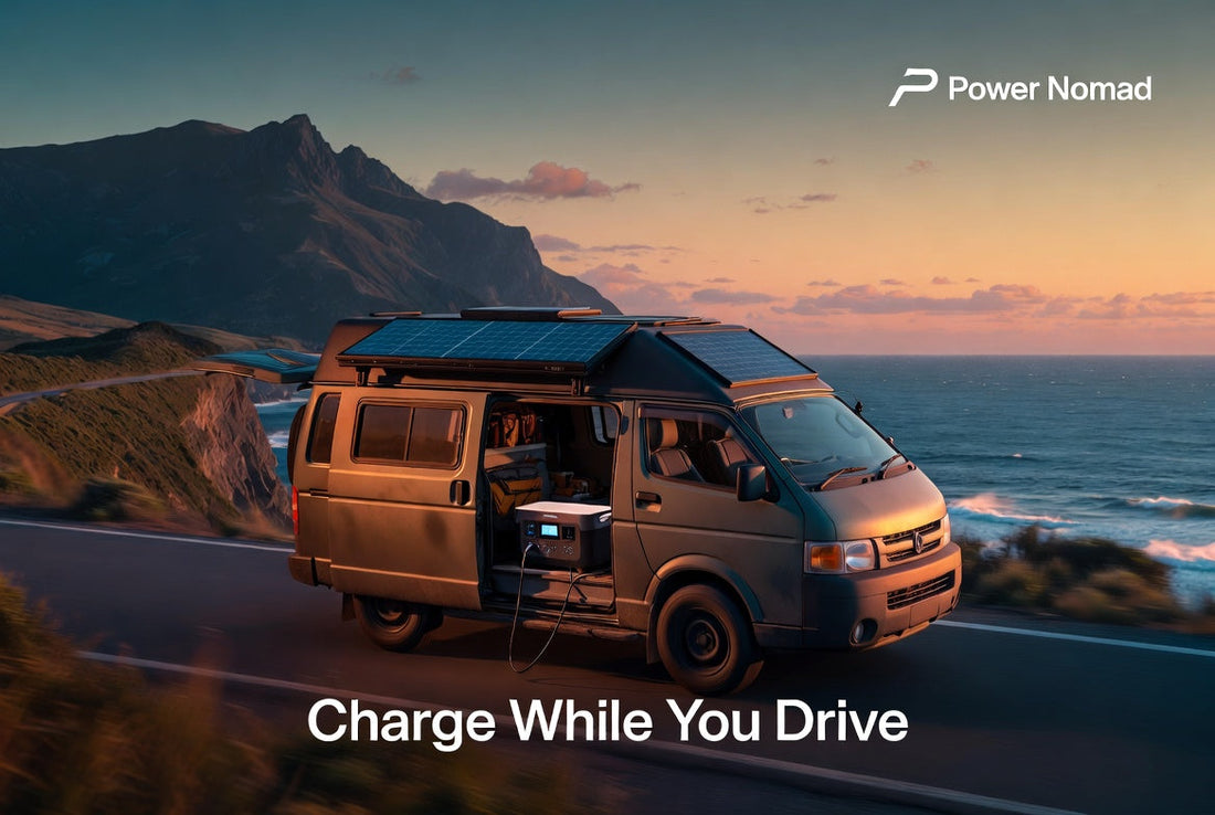 Charging Freedom on the Open Road: Why an EcoFlow or Anker SOLIX Alternator Charger is a Game-Changer for Power Nomads