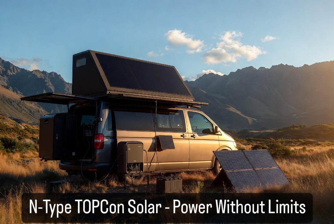 N-type TOPCon solar panels