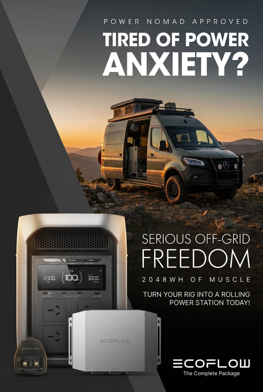 Power Nomad Field Test: EcoFlow DELTA 3 Max Plus Combo – The Anderson-Ready 2kWh Vehicle-Powered Beast