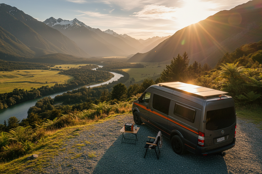 Sustainable Van Life in NZ: Cutting Your Footprint with Solar & Portable Power
