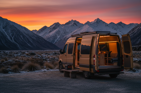 Winter Van Life in the South Island: Staying Warm & Powered