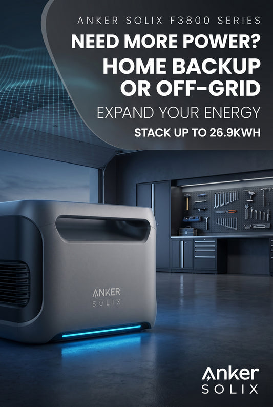 Anker SOLIX BP3800 Expansion Battery - 3,840Wh LFP (for F3800)