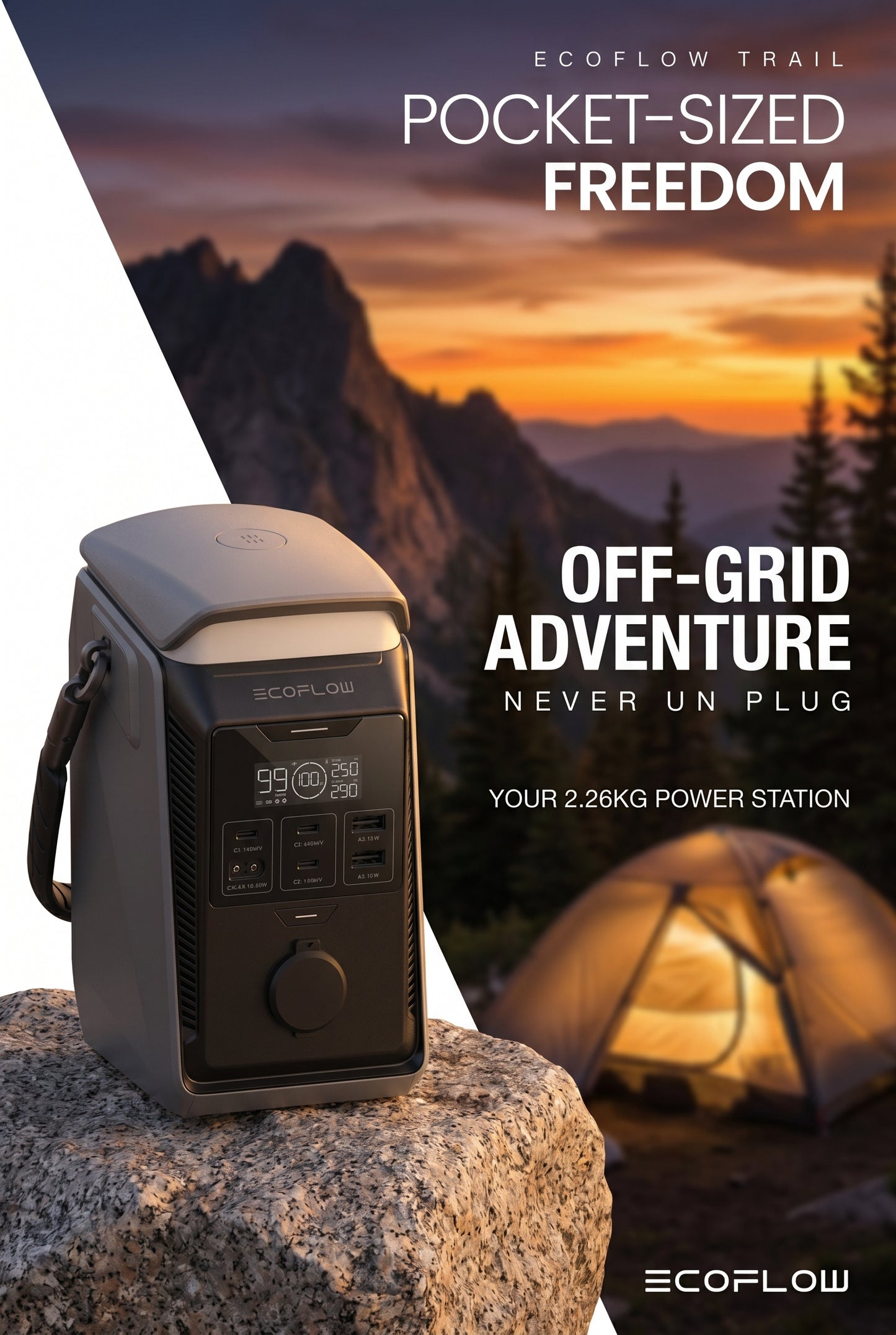 EcoFlow TRAIL Plus 300 DC
