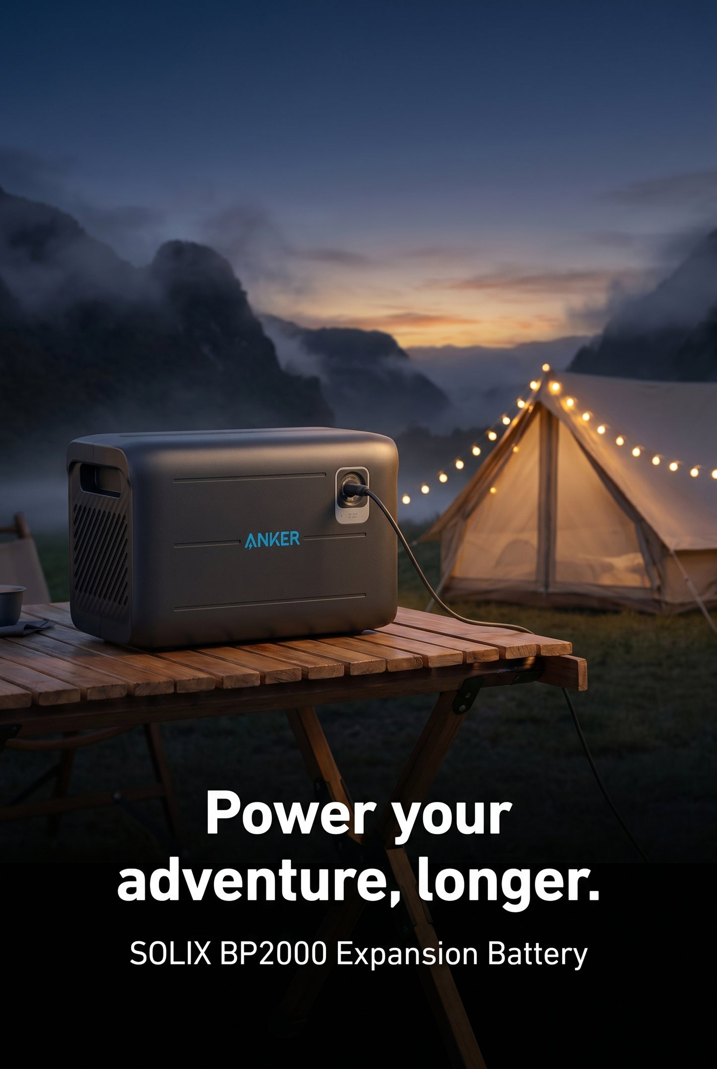 Anker SOLIX BP2000 Expansion Battery - 2,048Wh LFP (for F2000)