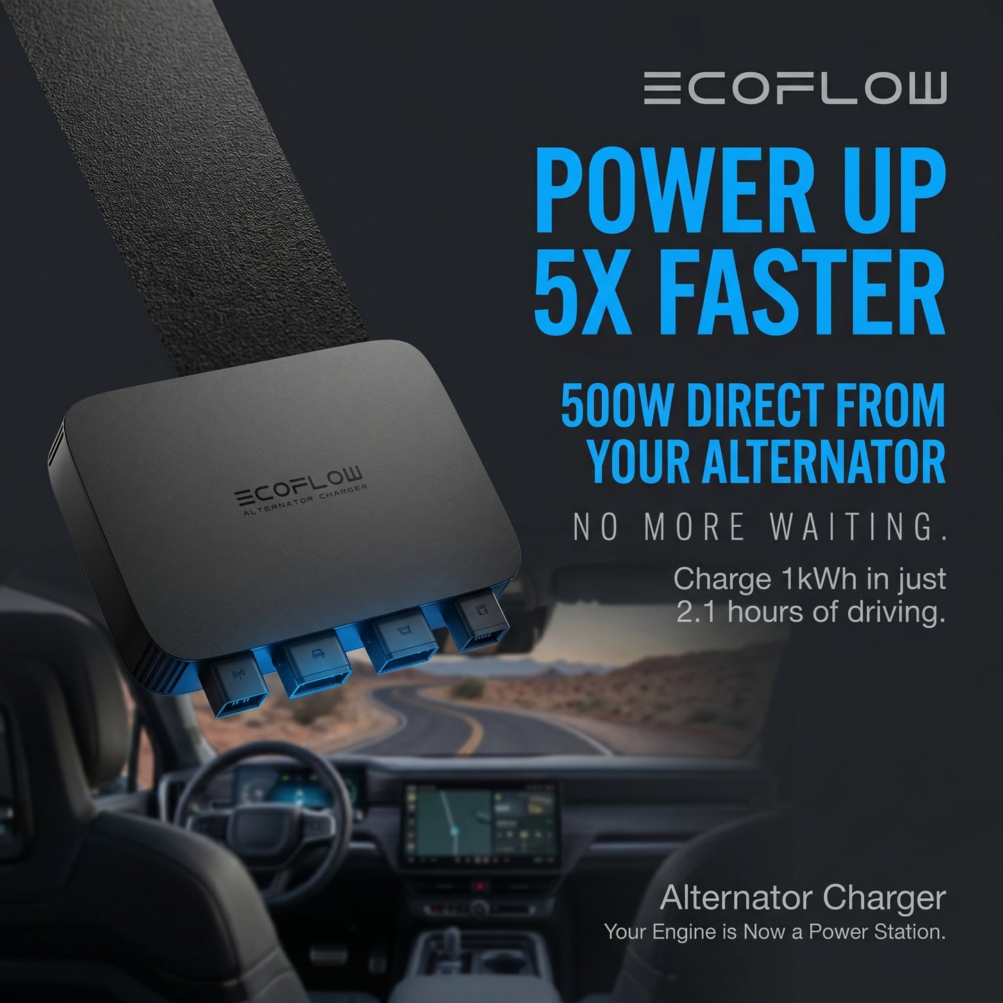 EcoFlow Alternator Charger 500W